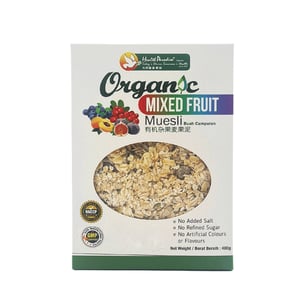 Health Paradise Organic Mixed Fruit Muesli 400g •