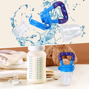 AVEAT Baby Fruit & Vegetable Food Mesh Feeder (6m-12m) - Blue