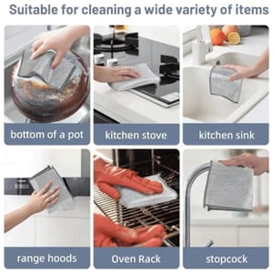 Silver Cleaning Reusable Non-Stick Cloth