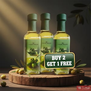 Nature Beauty Olive Oil - Glass 100ml (Buy 2 Get 1 Free)