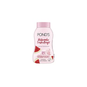 Pond's Watermelon Fresh & Bright Translucent Facial Powder 50g •