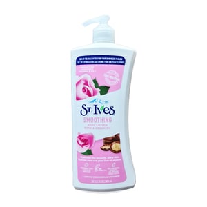 St. Ives Smoothing Body Lotion With Rose & Argan Oil 621ml  •