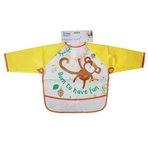 First Steps Wipe Clean Coverall - Monkey