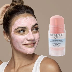 Sunkissed Hyaluronic Acid Kaolin Clay Face Mask Stick 50g