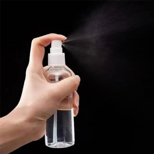 Refillable & Portable Transparent Spray Bottle 100ml