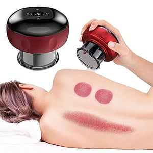 Intelligent Breathing Cupping Massage Instrument - Red