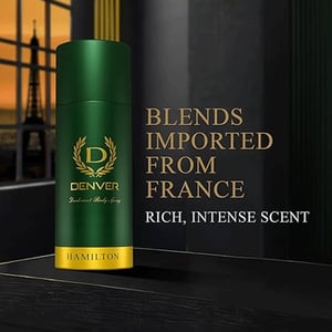 Denver Hamilton Deodorant Body Spary For Men 150ml  •