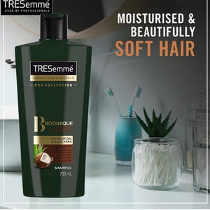 Tresemme Botanique Nourish & Replenish With Coconut Oil & Aloe Vera Shampoo 700ml •