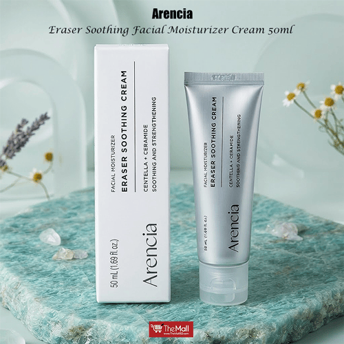 Arencia Eraser Soothing Facial Moisturizer Cream 50ml •