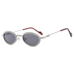 New Oval Diamond Sunglass (240039)