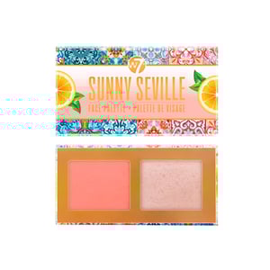 W7 Sunny Seville Face Palette - Medium
