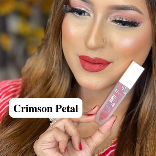 Everly Aurora Amore Matte Lipstick Premium Series - Crimson Petal