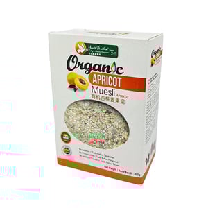 Health Paradise Organic Apricot Muesli 400g •