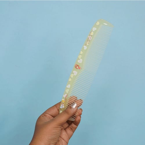 Ai Shu High Quality Regular Hair Comb - Yellow