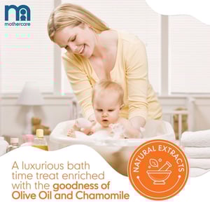 Mothercare All We Know Baby Milk Bath 300ml