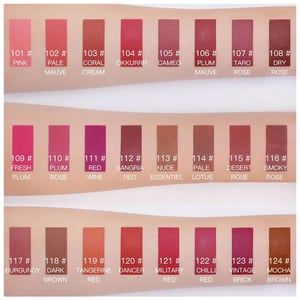 Beauty Glazed Matte Liquid Lipstick - 102 Pale Mauve