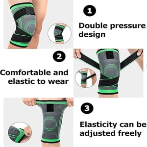 Knee Pressurized Fitness Braces - L