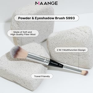 Maange 2 In 1 Makeup Brush - 5993