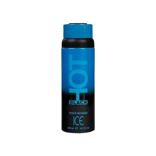 Bernard Dimitri Hot Black Deodorant For Men 200ml - Ice •