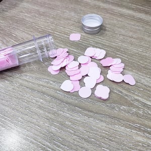 Portable Travel Soap Sheets Tube - Pink
