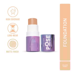 MyGlamm Pose HD Foundation 5g - FDT 01 Golden Honey