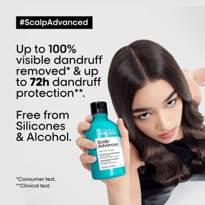 L’Oreal Scalp Advanced Anti Dandruff Shampoo 300ml •