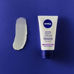 Nivea 24H Moisture Soothing Night Cream For Sensitive Skin 50ml
