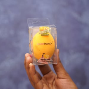 Sweet Beauty Fruity Powder Puff - Lemon