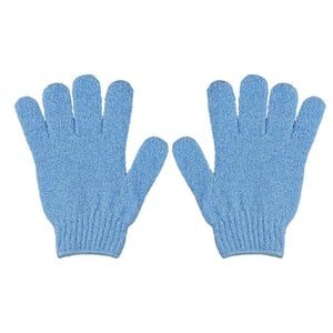 Skinlogic Exfoliating Shower Gloves - Blue