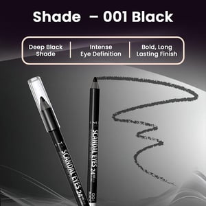 Rimmel London Scandal'Eyes Waterproof Kohl Kajal 1.3g - 001 Black