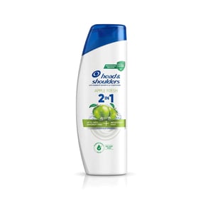 Head & Shoulders 2 in 1 Apple Fresh Anti dandruff Shampoo And Conditioner 330ml •