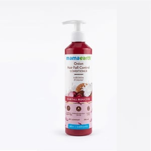Mamaearth Onion Hair Fall Control Conditioner With Onion And Coconut 250ml •
