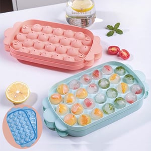 26 Grid Ice Ball Mould - Baby Blue