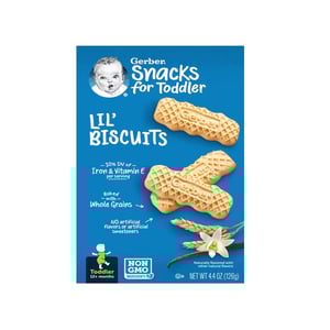 Gerber Snacks for Toddler Lil' Biscuits (From 12+months) 126g•