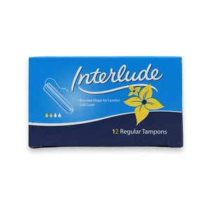 Interlude 12 Regular Tampons With Applicator