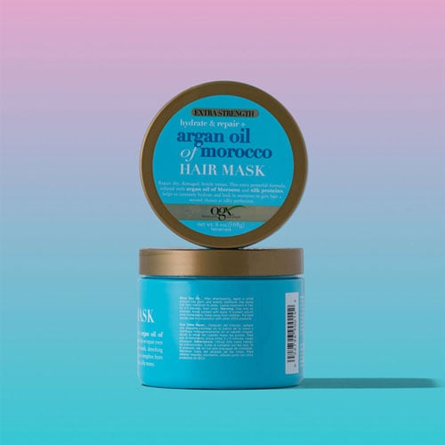 OGX Extra Strength Hydrate And Repair Argan Oil Of Morocco Hair Mask 168g  •