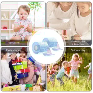 Glitter Silicon Both Sided Nano Tape - Green