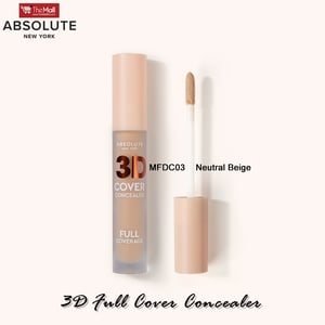 Absolute New York 3D Full Cover Concealer 5.5ml - MFDC03 Neutral Beige