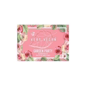 W7 Very Vegan Garden Party Blusher Palette