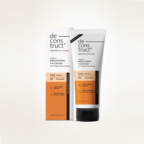 Deconstruct Vitamin C Brightening Face Wash 100ml •