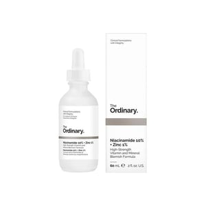The Ordinary Niacinamide 10% + Zinc 1% 60ml •