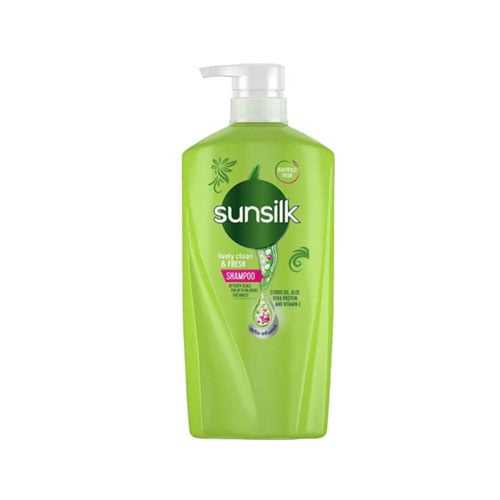 Sunsilk Lively Clean & Fresh Shampoo 625ml •
