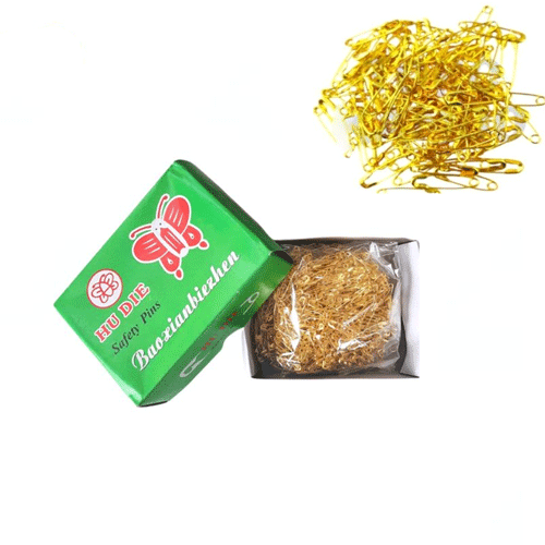 Golden Color Safety Pin - 20pcs