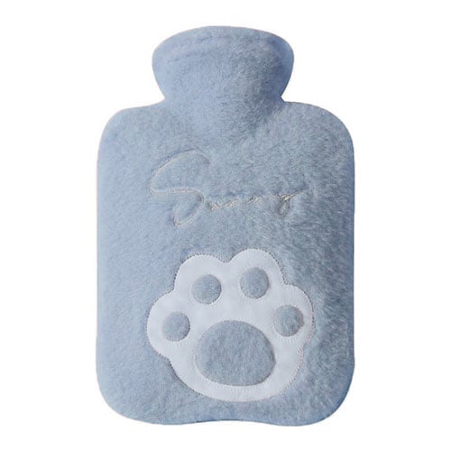 Ultra Comfortable Hot Water Bag - Pigeon Blue Paw