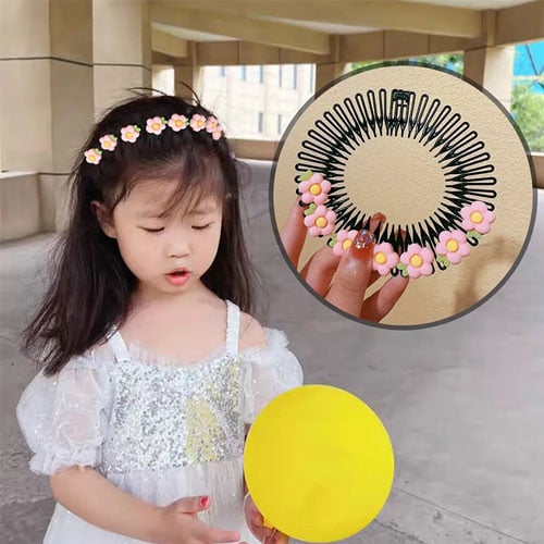 Adjustable Flower Headband