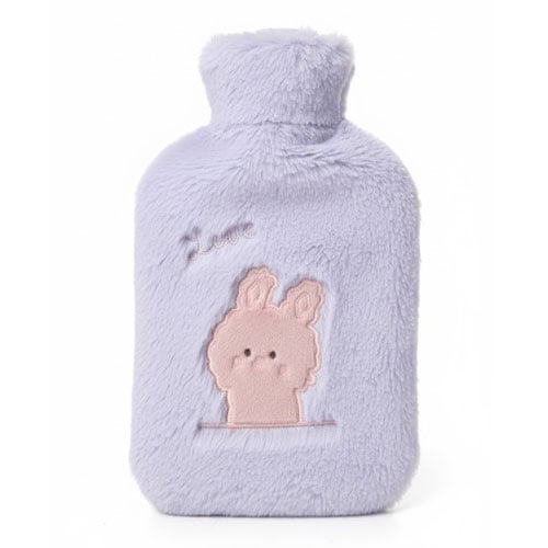 Ultra Comfortable Hot Water Bag - Purple Nub Cat