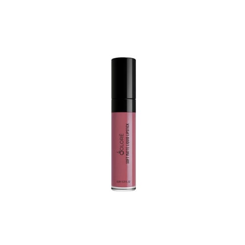 Qolore Soft Matte Liquid Lipstick 6g - Dark Mauve 07