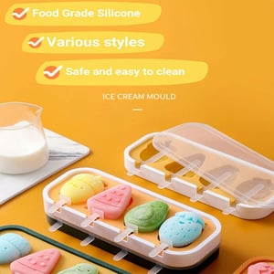 Fruit Shaped Ice Cream Mold - Baby Blue