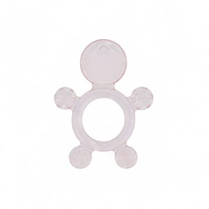 Aveat Tortoise Shape Baby Teether (6-12m) - Pink