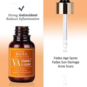 Cos De BAHA Vitamin C 15% Ascorbic Acid Serum 30ml - VA •